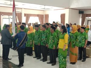 BNNK Balangan Hadiri Acara Pelantikan Pengurus Koalisi Indonesia untuk Kependudukan dan Pembangunan Kabupaten Balangan Periode 2019-2023