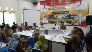 Rapat dalam rangka penyusunan Perda pasilitasi P4GN Di Kabupaten Balangan