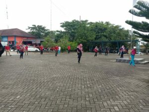 BNNK Balangan Dalam Rangka Senam Bersama