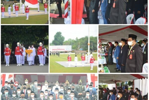 Peringatan Hari Ulang Tahun ke-76 Proklamasi Kemerdekaan Republik Indonesia di Kabupaten Balangan Tahun 2021