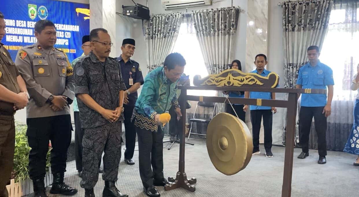 BNNK Balangan Launching Desa Batumandi dan Desa Balida jadi Desa Bersinar Tahun 2023