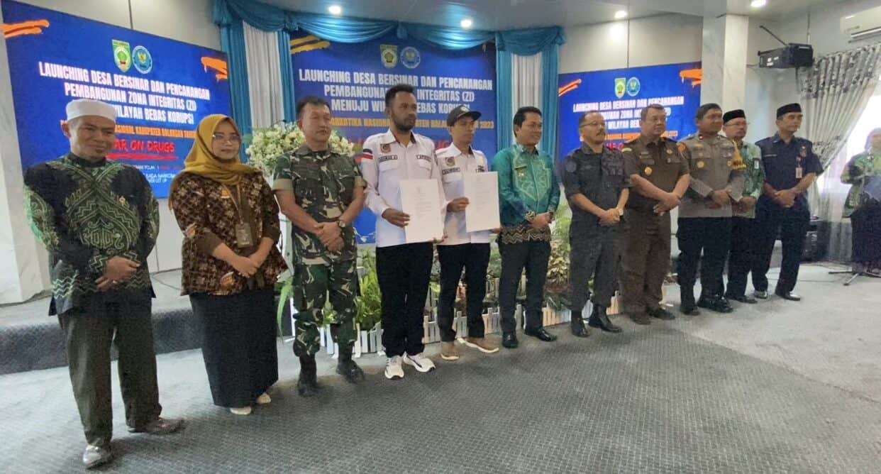 BNNK Balangan Launching Desa Batumandi dan Desa Balida jadi Desa Bersinar Tahun 2023 BNNK Balangan Launching Desa Bersinar Tahun 2023