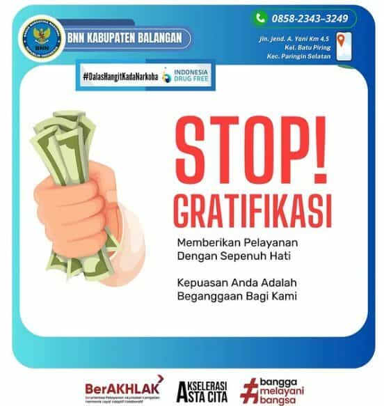 STOP GRATIFIKASI STOP GRATIFIKASI