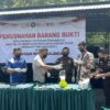 Pemusnahan Barang Rampasan yang telah mempunyai kekuatan hukum tetap (Inkracht)