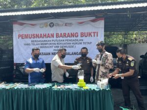 Pemusnahan Barang Rampasan yang telah mempunyai kekuatan hukum tetap (Inkracht)