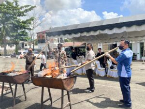 Pemusnahan Barang Rampasan yang telah mempunyai kekuatan hukum tetap (Inkracht)