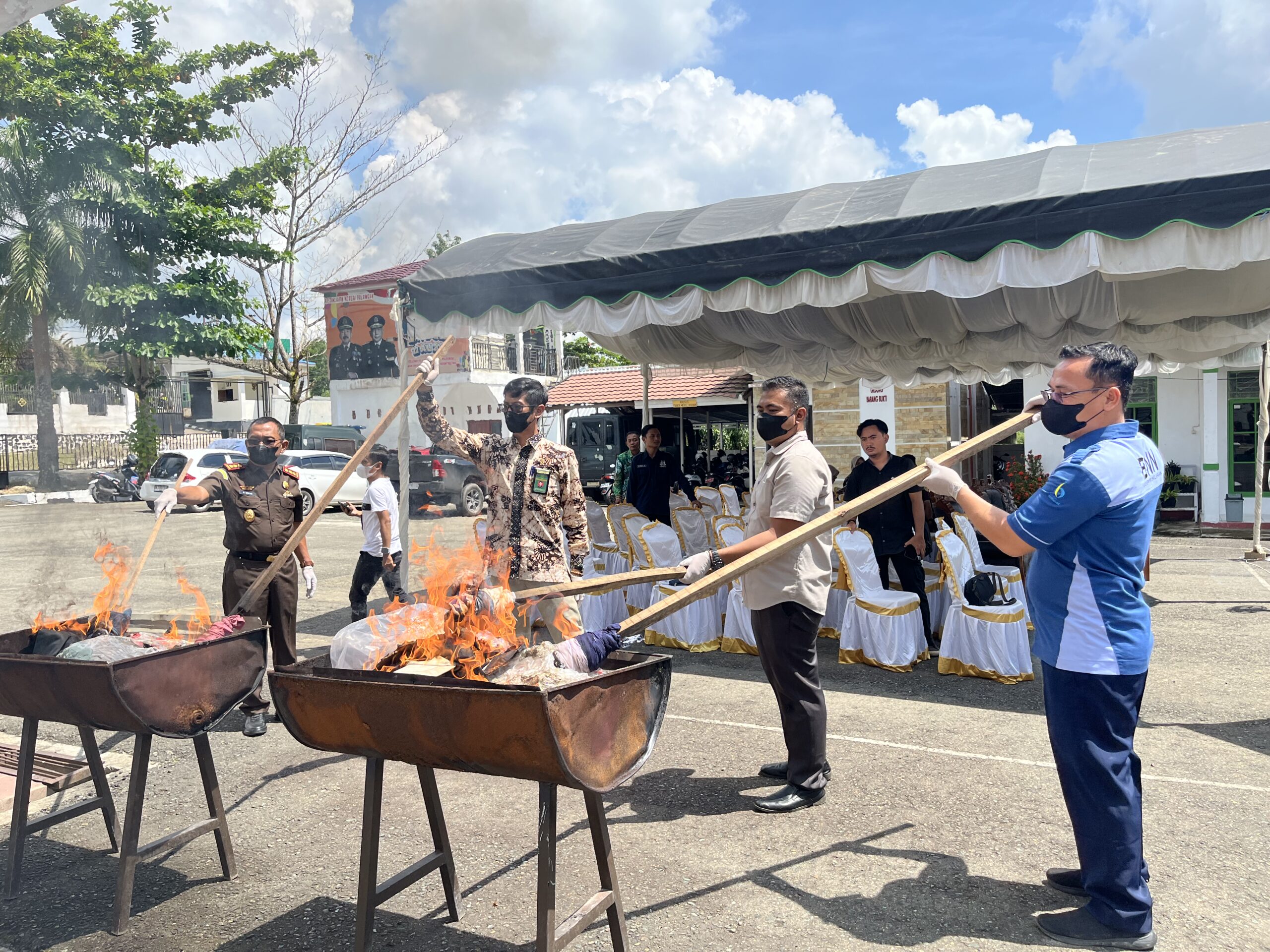 Pemusnahan Barang Rampasan yang telah mempunyai kekuatan hukum tetap (Inkracht)