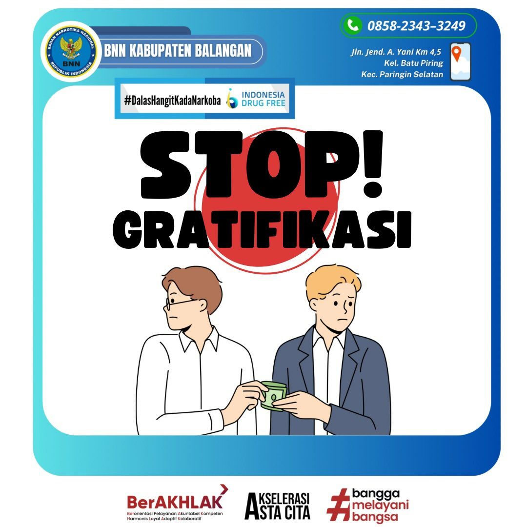 STOP GRATIFIKASI STOP GRATIFIKASI