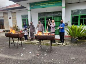 Pemusnahan Barang Rampasan yang telah mempunyai Kekuatan Hukum Tetap