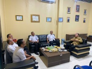 Menerima Kunjungan Kerja Kepala BNNP Kalimantan Selatan di BNNK Balangan