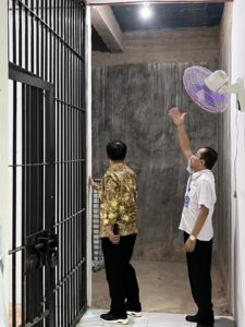 Menerima Kunjungan Kerja Kepala BNNP Kalimantan Selatan di BNNK Balangan