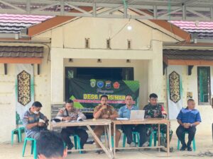 Sosialisasi P4GN sekaligus Deteksi dini/tes urine kepada Pemerintah Desa Marajai Kecamatan Halong dalam rangka Desa Bersinar (Bersih Narkoba)
