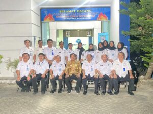 Menerima Kunjungan Kerja Kepala BNNP Kalimantan Selatan di BNNK Balangan