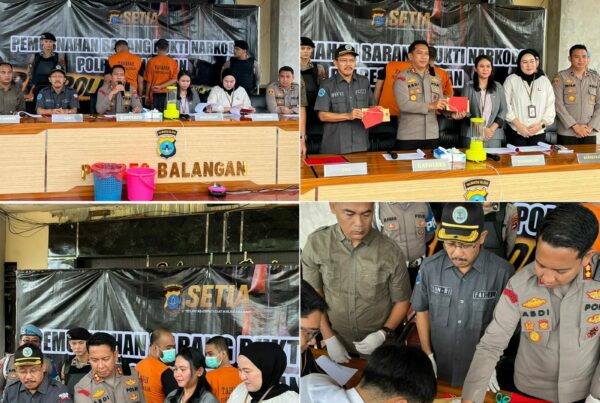 Pemusnahan Barang Bukti Narkotika Pemusnahan Barang Bukti Nark