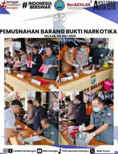 Pemusnahan Barang Bukti Narkotika
